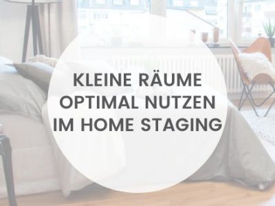 Heike Uhlemann – deine Home Staging Expertin. Auf dem Foto ist ein Beispiel für ein Home Staging in einem kleinen Raum zu sehen.